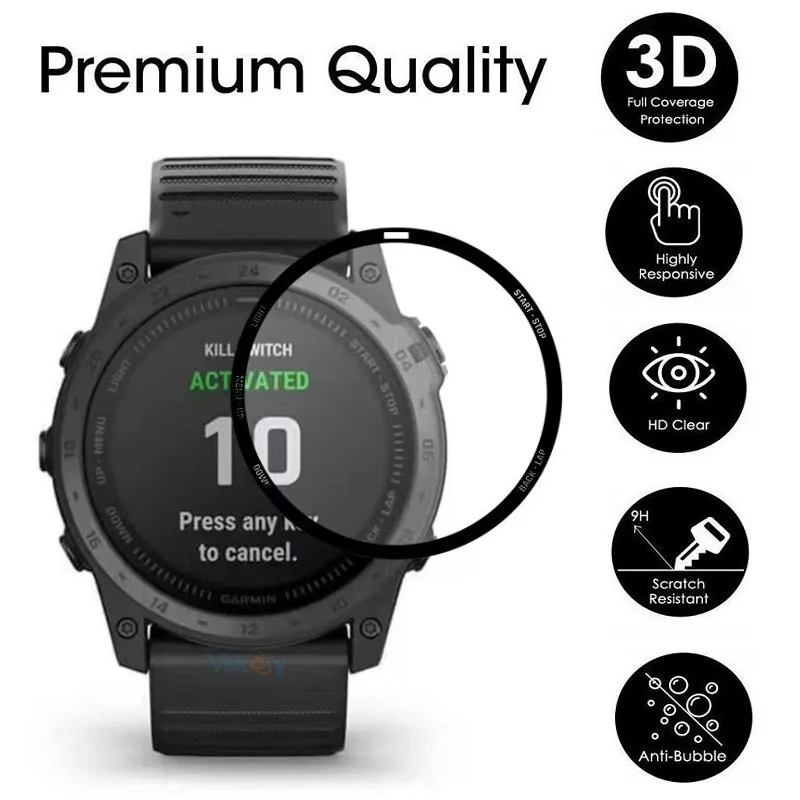 2PCS 3D  Ʈ ȭ ȣ Garmin Tactix 7 Ʈ ġ  7 pro   ü Ŀ ũġ  ȣ ʸ