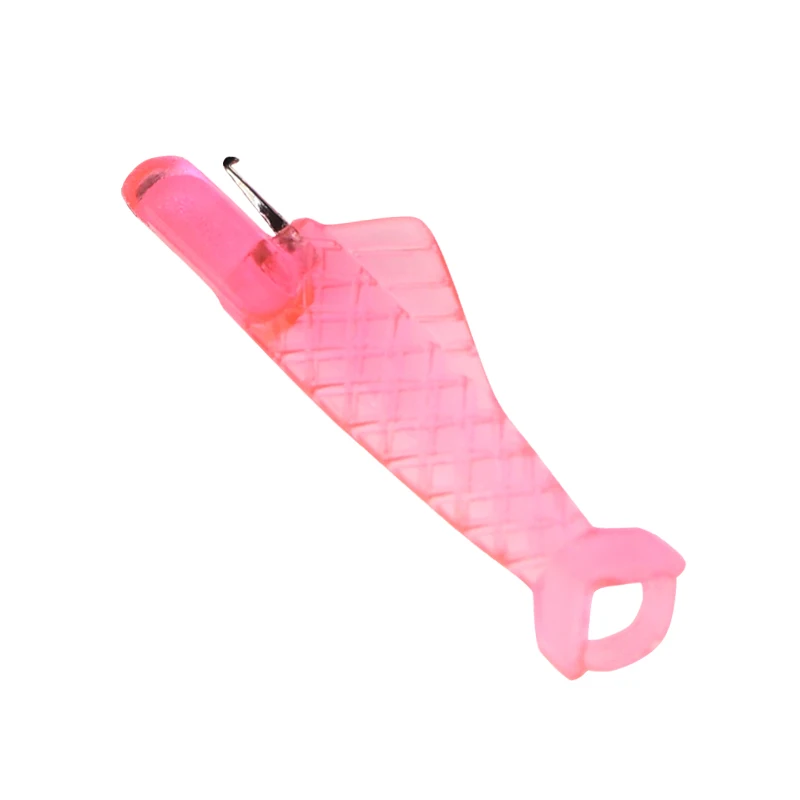 Description Picture 3 of item1/5 Pcs Needle Threader For Sewing Machines Diy Accessories Needlework Bar Thread Guide Piercing Hook Fast Threading Insert Tool