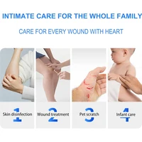 50PCS/Lot Medical Alcohol Disposable Emergency Cotton Stick Iodine Disinfected Swab First Aid kit home for Children Adults Baby 2