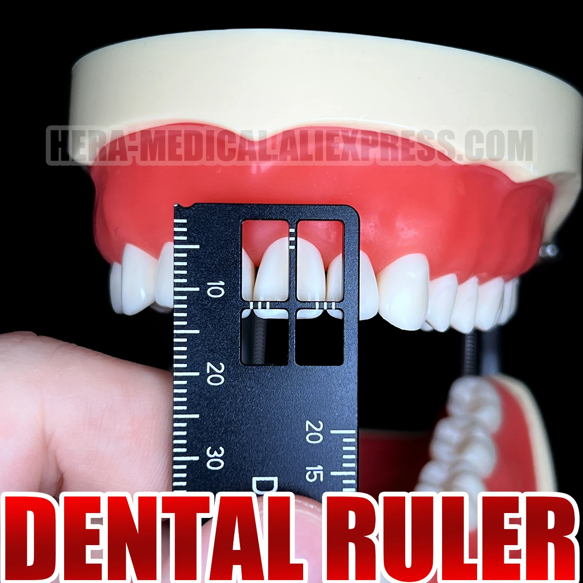 NewDentalPrecisionMeasuringRulerMedicalToolForPhotographyAnd