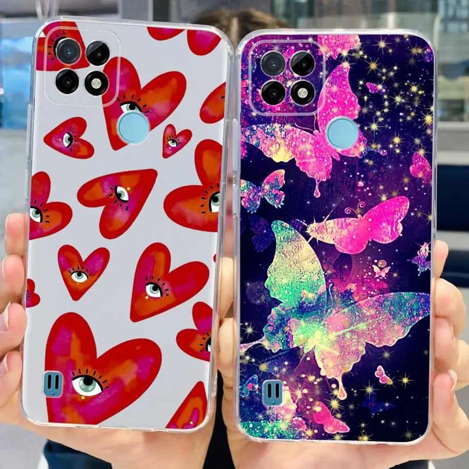 Vibrant Printed Soft Back Shockproof Phone Cover