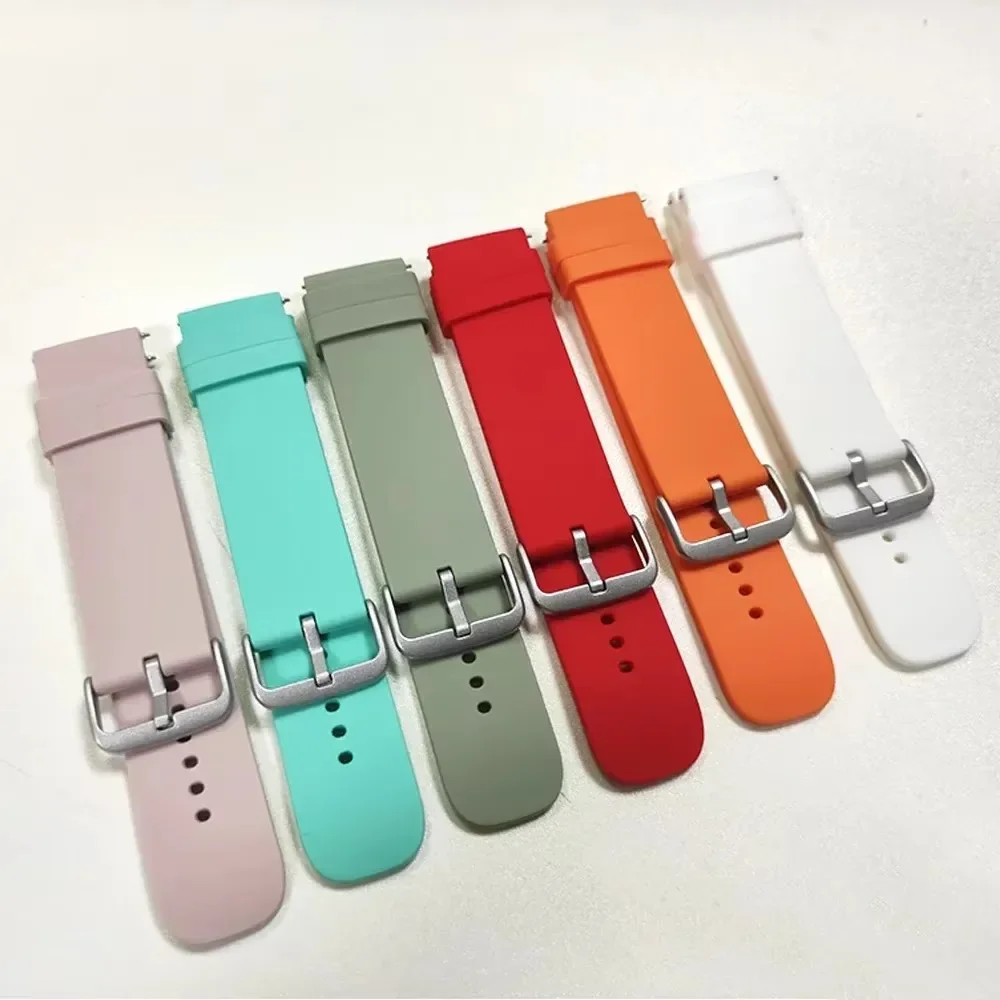Premium 22mm Silicone Watch Strap - Universal Fit