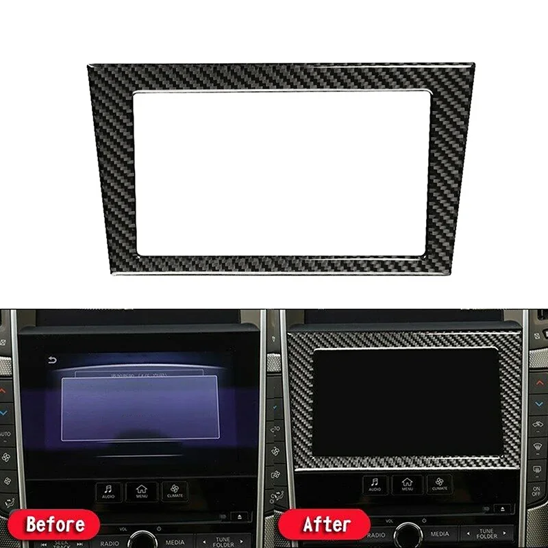 

Для Infiniti Q50 Q60 2014 2015 2016 2017 2018 2019 Автомобильный Центр GPS навигация рамка Крышка отделка Автомобильный интерьер детали