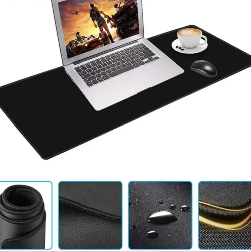 Vim Mouse Pad Large Linux Text Editor Cheat Sheet Shortcut Mousepad for Programing Engineer Non-Slip Stitched Edge Deskmat 80x30
