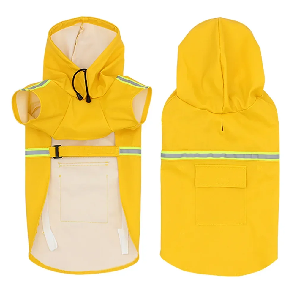 NEW S-5XL Winter Raincoat For Dogs Overalls For Dogs Dog Raincoat Big Large Dog Raincoat Clothes For Small Puppy Dog Accessories