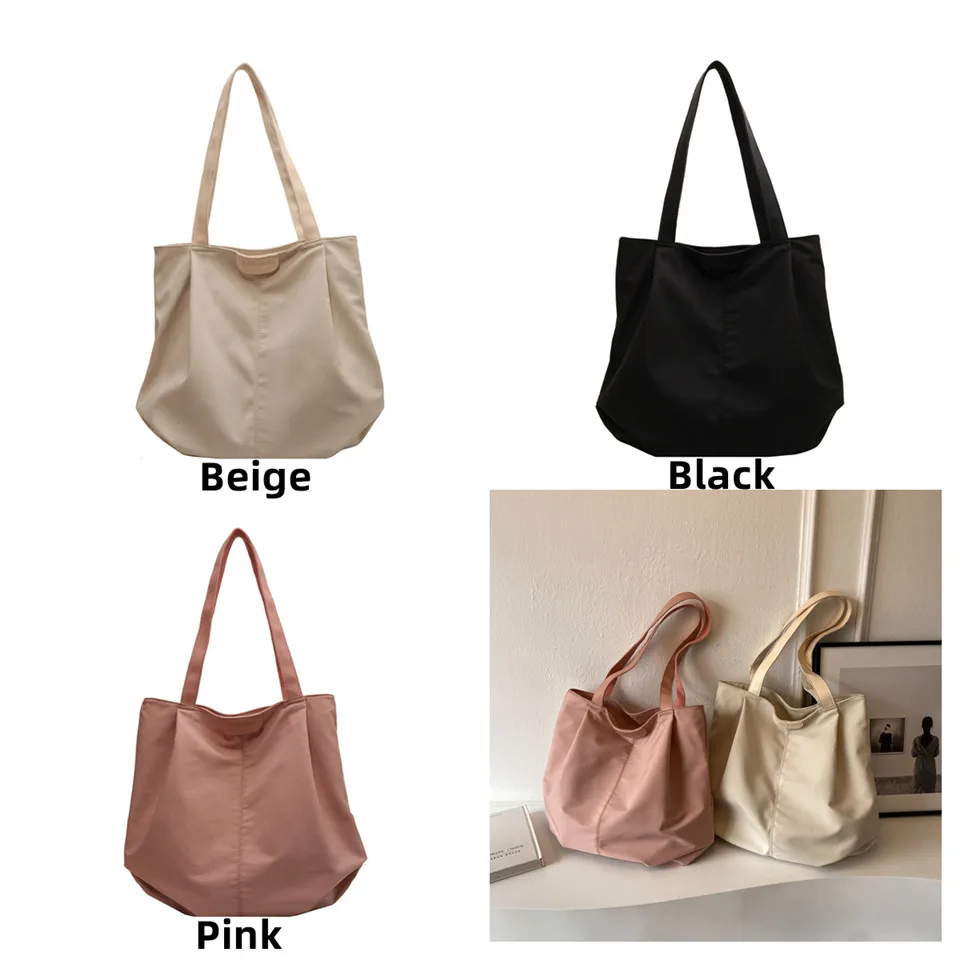 Top-handle Shoulder Bag Luxury Handbags Women Nylon Messenger Bags Designer Nylon Female Beach Casual Shoulder Bag
