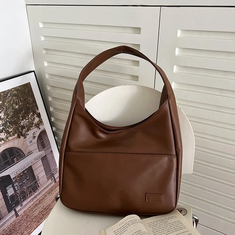 CGCBAG 2024 nuova semplice borsa a tracolla da donna di grande capacità Casual pendolarismo borse di design di lusso borsa Tote in pelle di alta qualità