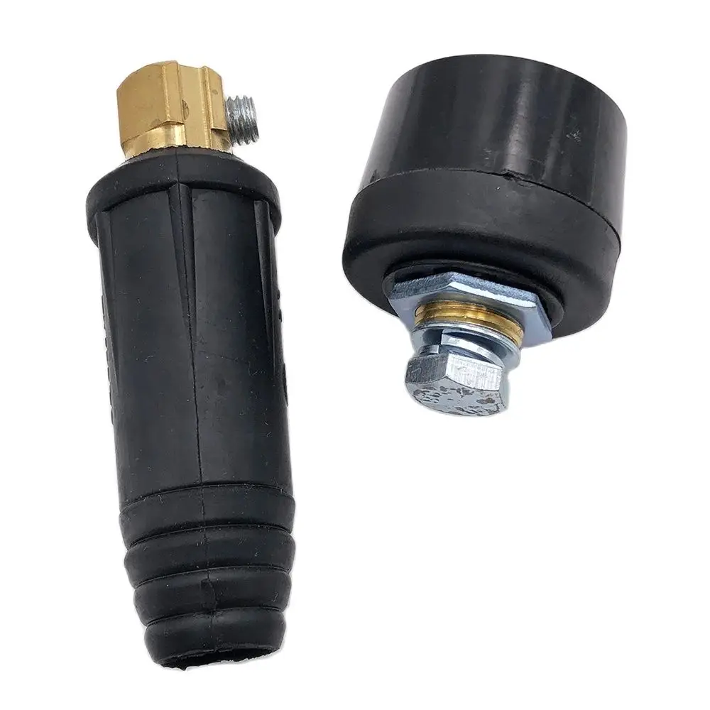 2 SETS DKJ 50-70 Cable Connector Plug with DKZ50-70 Connector Socket Male and Female
