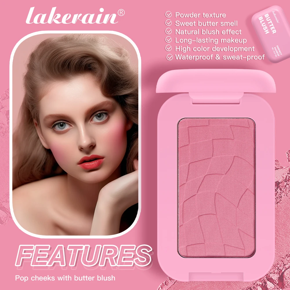 Matte Natural Cheek Tint Waterproof Blush Powder