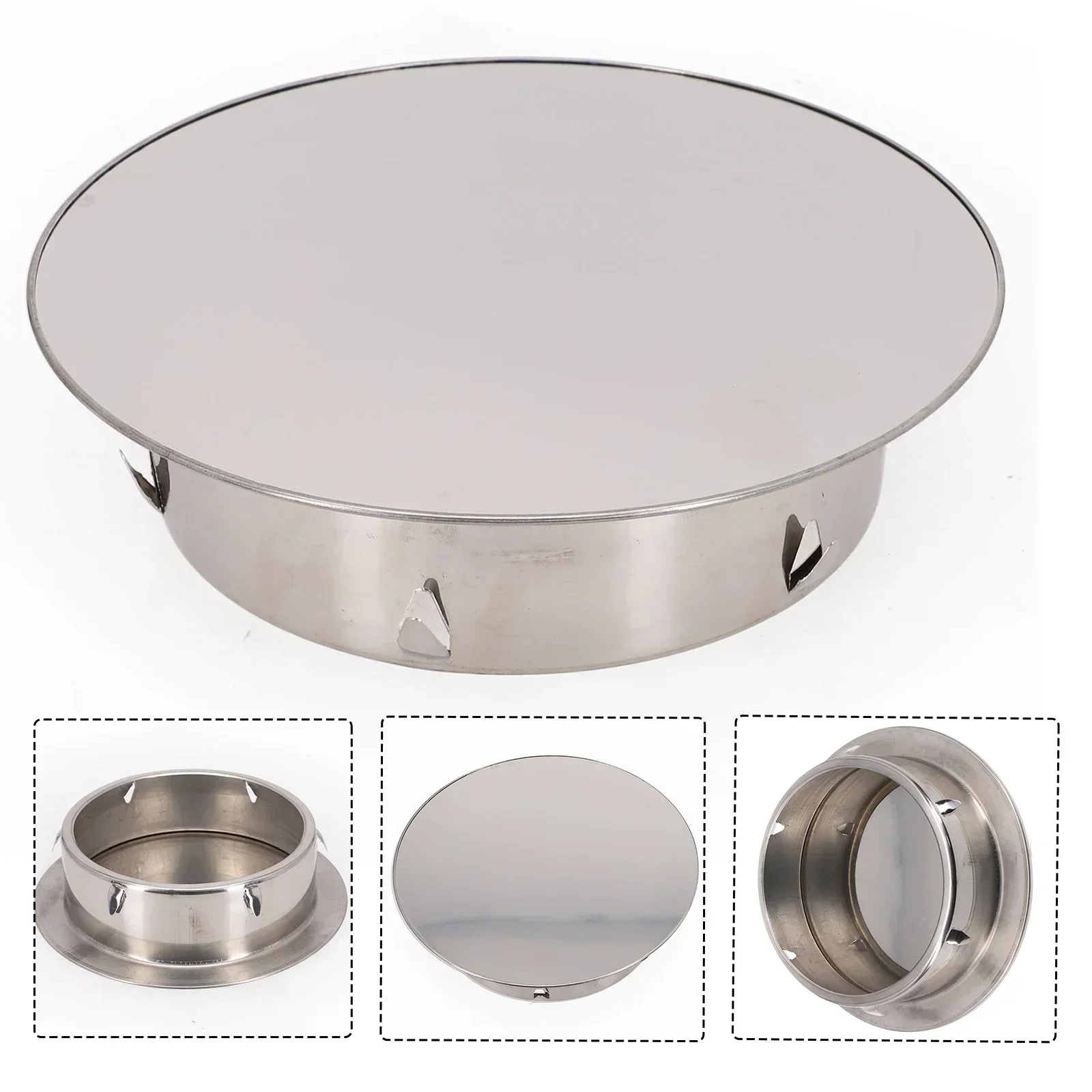 Chimney Hole Cover Stove Pipe Cover 75/83/90/110/160mm Corrosion-resistant Stove Pipes For Ventilation Outlet Roof for chimney cap