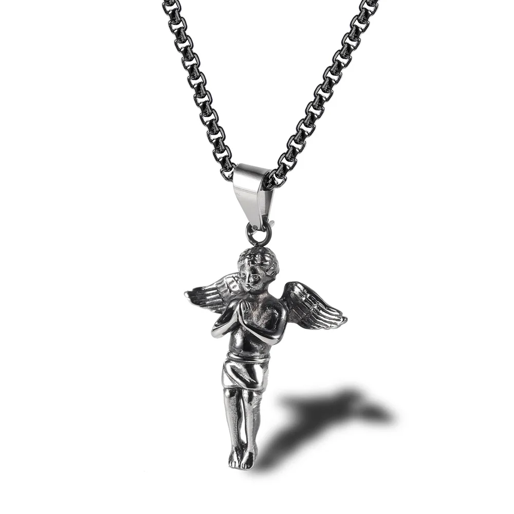 new unique version of the Biblically accurate angels inspired necklace...  TikTok