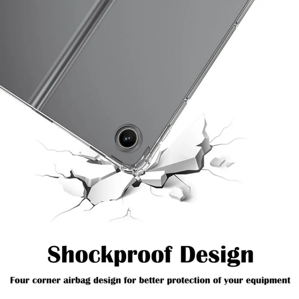 Ultrathin Clear Back Shockproof Tablet Protective Case, 11 Inch