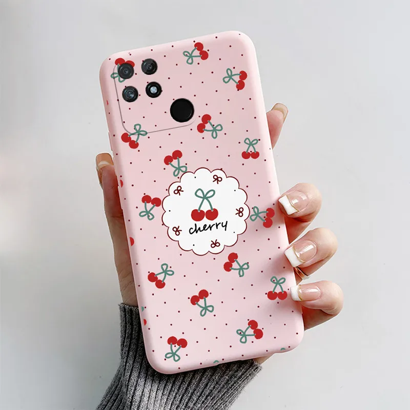 Cute Cat Cartoon Shockproof Soft Silicone TPU Phone Back Cover