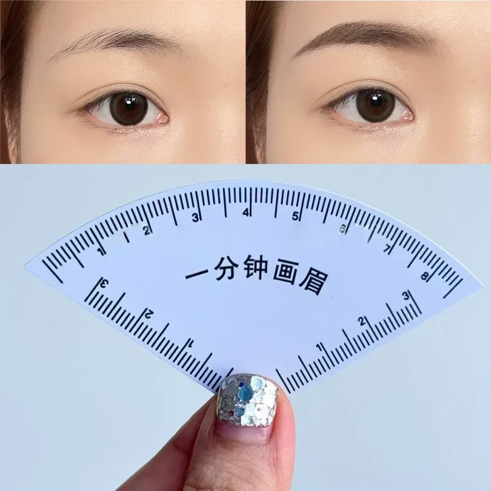 1PC Eyebrow Stencil Kit - Instant Perfect Brows, Multi-Style Templates for Women, Precision Shaping Tool, Foolproof Guide