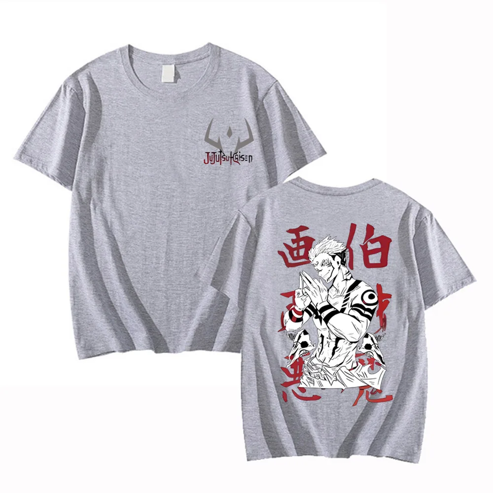 Jujutsu Kaisen Itadori Yuji Premium Cotton Summer Men's T-Shirt