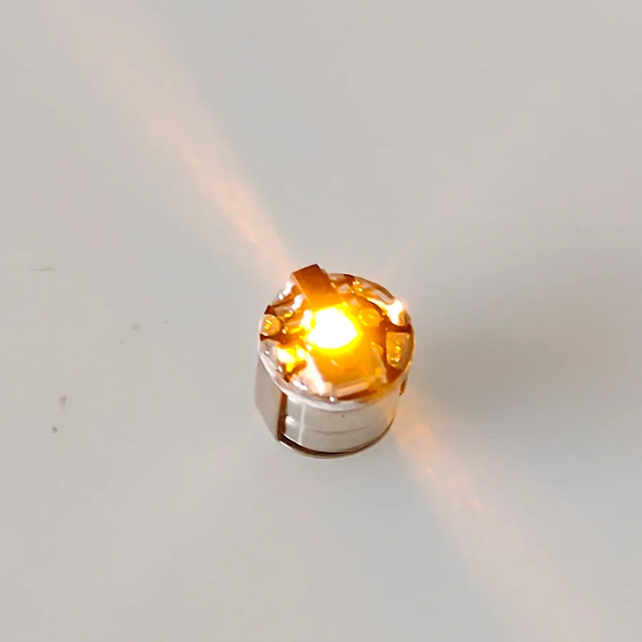 1pc Mini Led Lamp with Push-button Switch Size 7.6*7.1MM Model Light Toys for DIY Model Making/Robots/Cars No Need Magnet 4