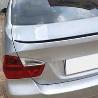 1.2m Car Rear Trunk Spoiler Lip Universal Roof Tail Wing Lip Fit For Benz Audi A3 BMW E90 E46 Car Racing Sedan Accessory 5