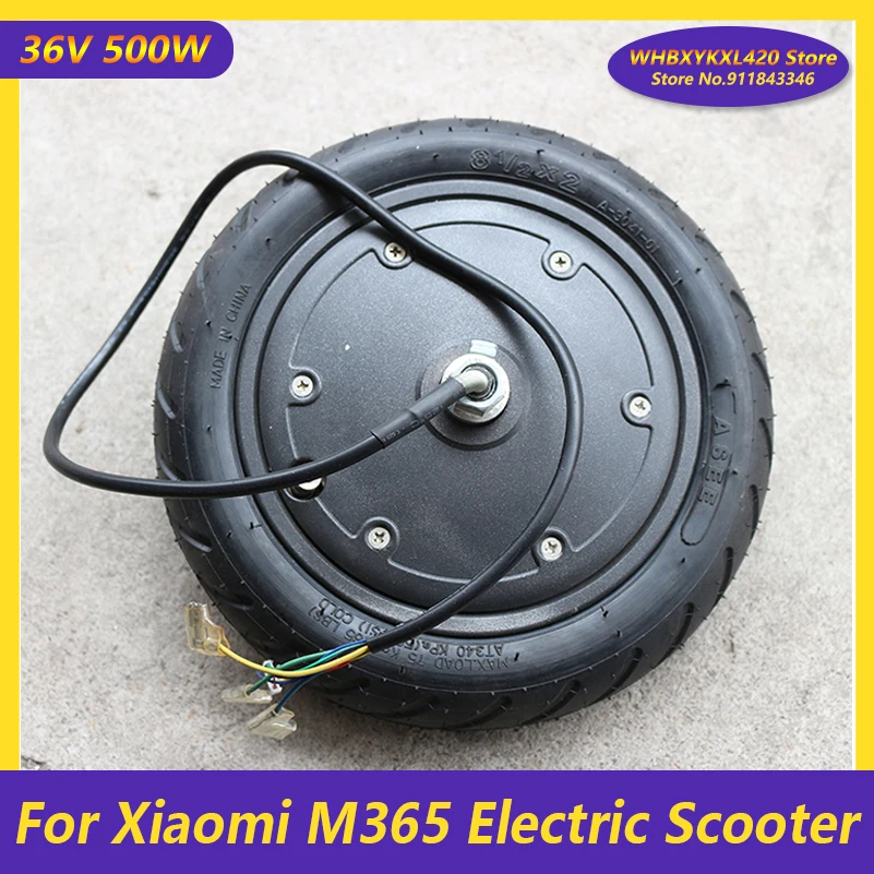36v 500w 8.5 Inch Motor Hub For Xiaomi 
