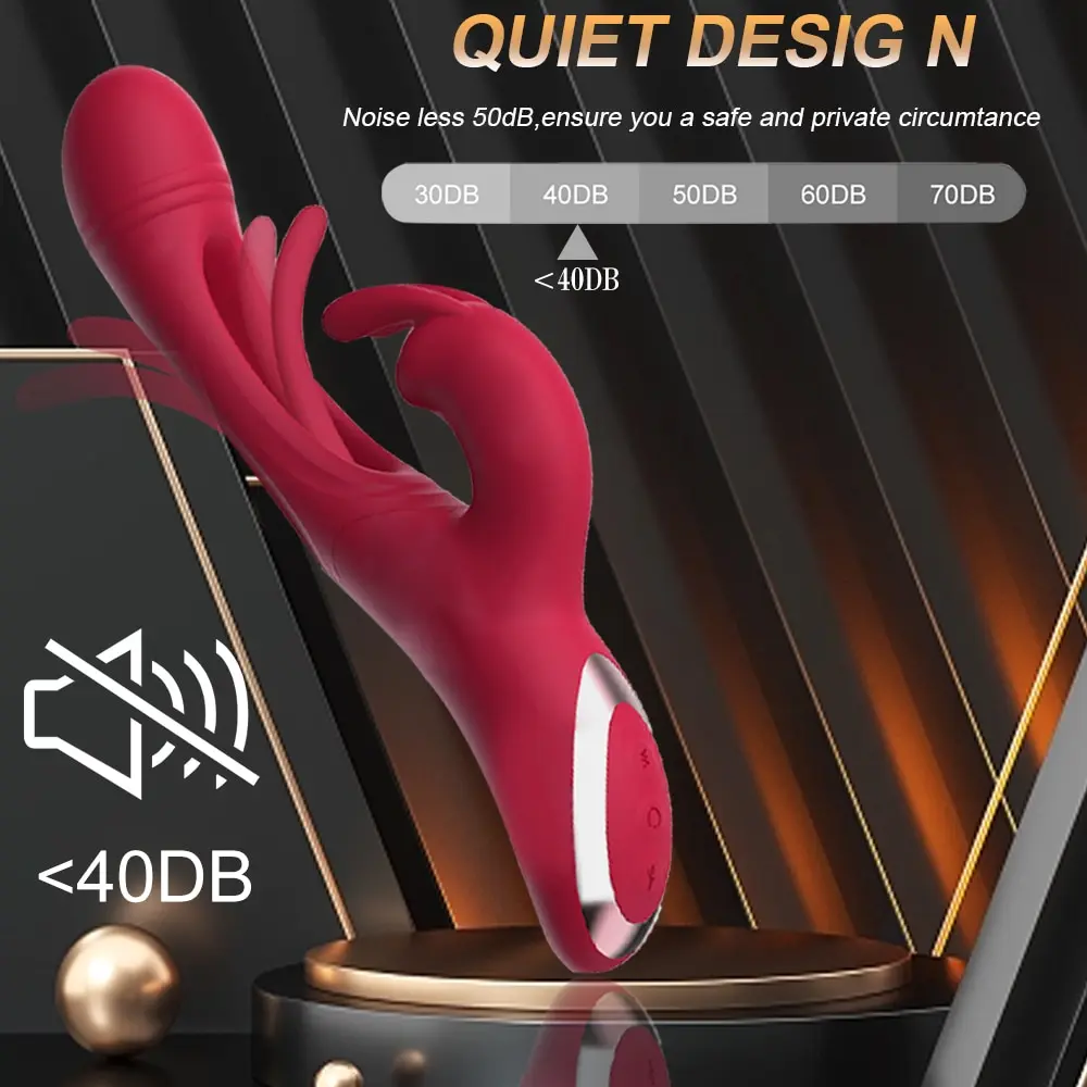 Rabbit Patting Vibrator for Clitoris Women Stimulator Massager Powerful G Spot Vibrating Sex Toy Female Masturbator Adult Goods