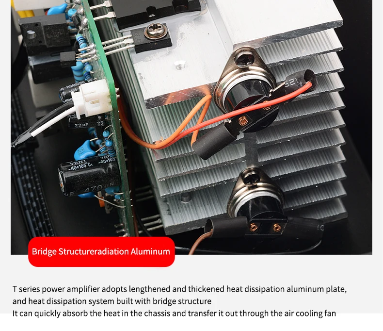 Amplificador de potencia para eventos