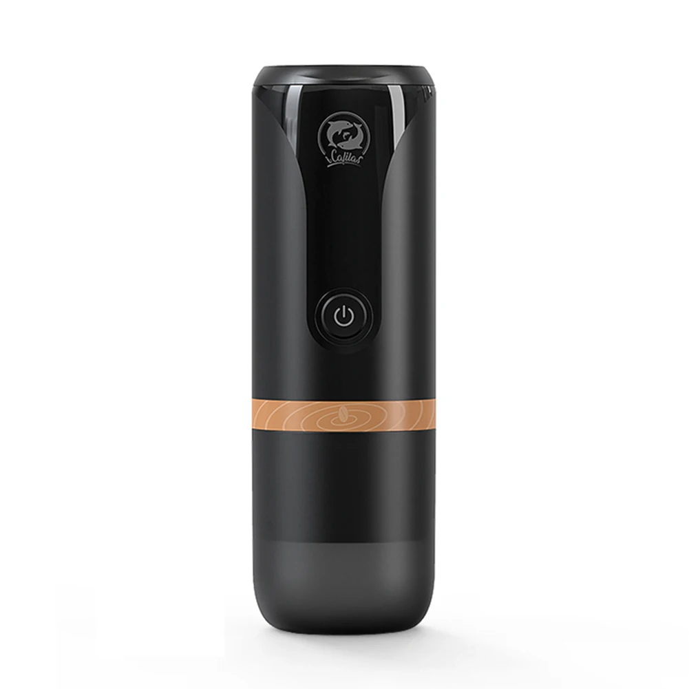 120ml Electric Coffee Machine USB Charging Stainless Steel Express Coffee Maker Portable Mini Automatic Cleaning for Home Office