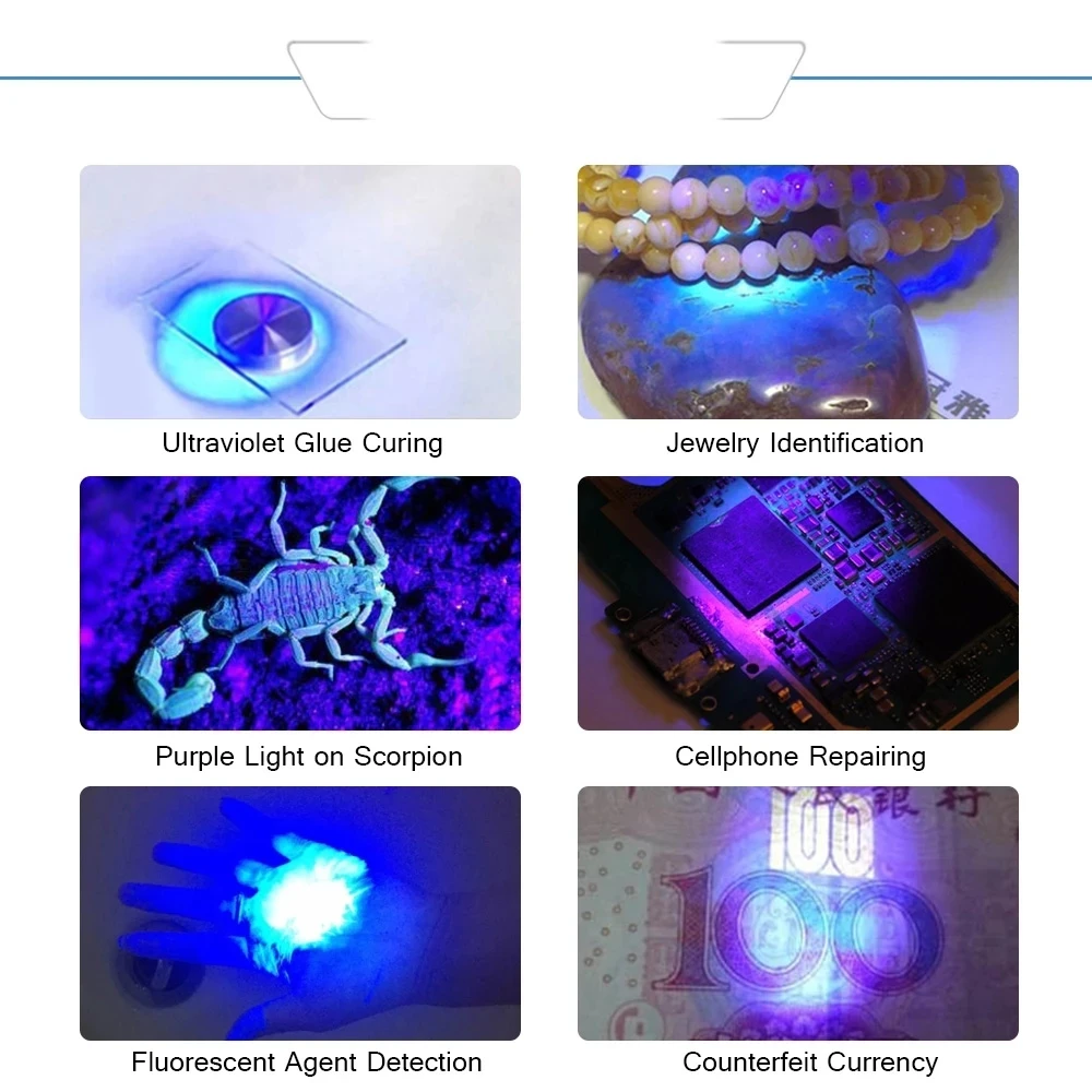 Led Ultraviolet Lampe Uv Led Uv Gel Curing Light Nail Dryer for Diy Nail Arth Epoxy Resin Curing Black Light
