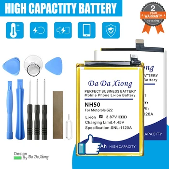 New Battery For Motorola Moto One E1 F3 F3C G22 G52 V8 U8 Z9 V9 U9 V10 G60S G72 G82 G100 C150 EM325 EM25 ME865 XT875 EdgeS Plus