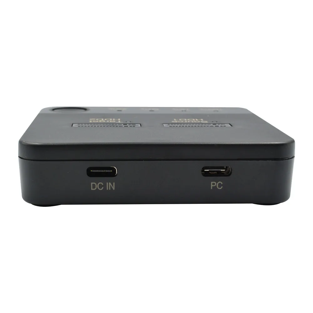 SSD 도킹 스테이션, LED 표시기 포함, SSD 하드 드라이브 복제기, 데이터 변속기, 듀얼 로터, 컴퓨터용 저장 데이터 읽기