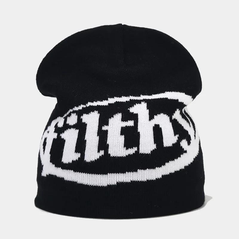 

Unisex Winter Warm Beanie Hat Woman Man Daily Skiing Knitted Hat Girl Boy Sports Outdoor Windproof Bonnets Skullies Cap