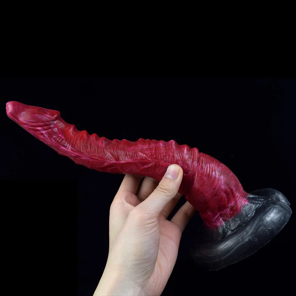 Dildo De Silicone Cabeça Do Grande Dragão Poll
