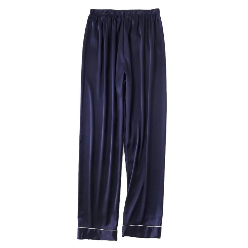 Men Sleep Comfortably Bottoms Silk Pajama Bottoms Men Men Silk