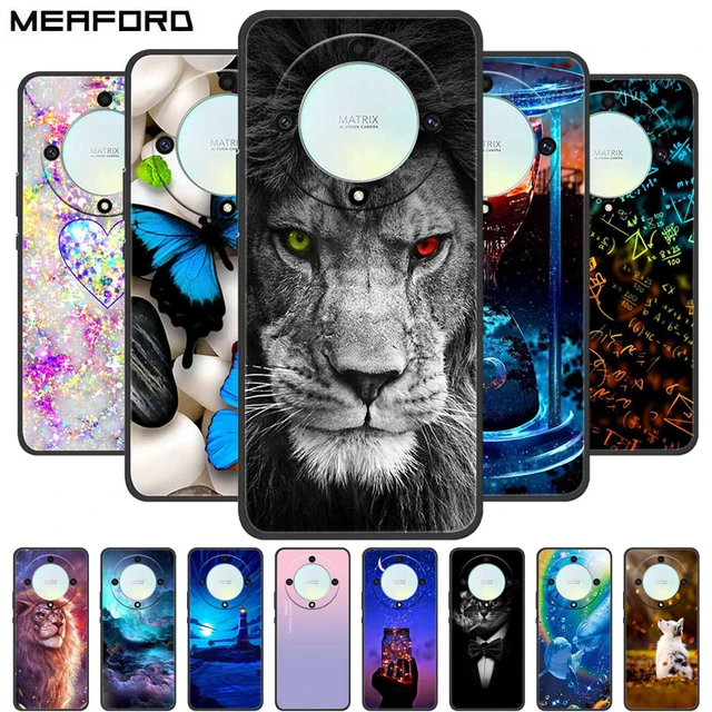 For Honor Magic5 Lite 5G Case Cover Bumper On For Huawei Honor Magic 5 Lite  5Lite TPU Soft Silicone Back Cover Cases Coque Funda