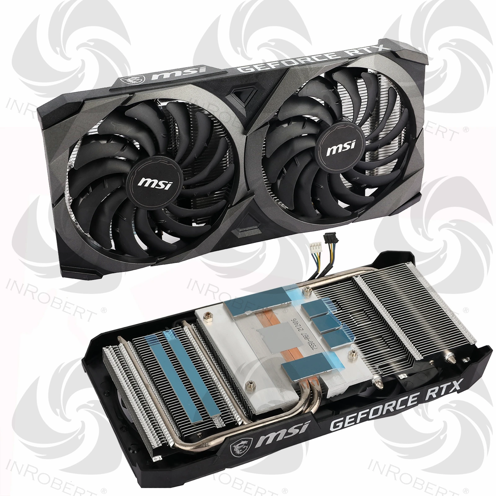 New Original Video Card Heatsink RTX3060 For MSI RTX 3060 Ventus 2X