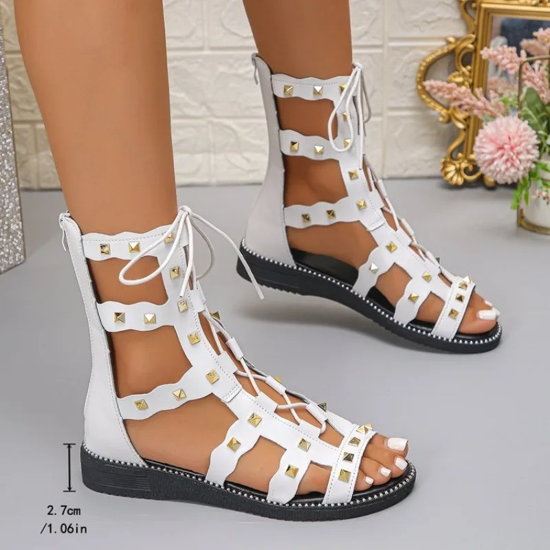 Sexy Damen Sandalen Mit Riemchen Für Den Sommer_voghion.com