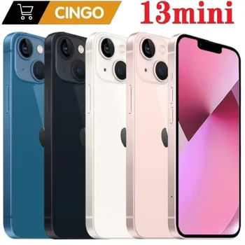 iPhone 13 mini  128GB/256GB ROM A15 IOS 5G  Face ID 5.4" OLED Screen Smartphone 12MP  cellphone  iphone 13mini