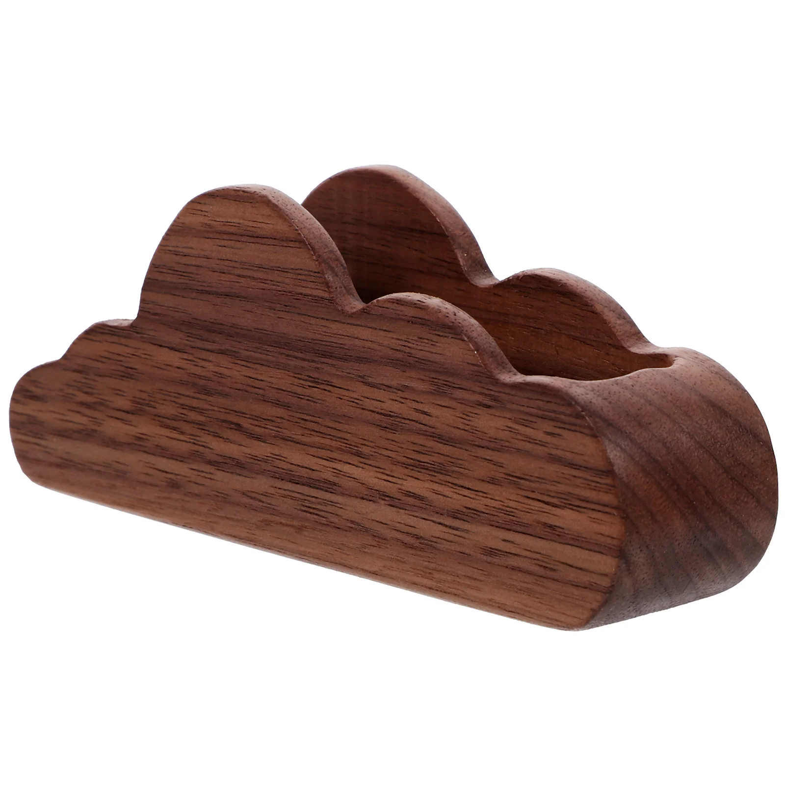Name Card Holder Business Card Rack Wood Name Organizer Desktop Storage Stand Display Stand for Office