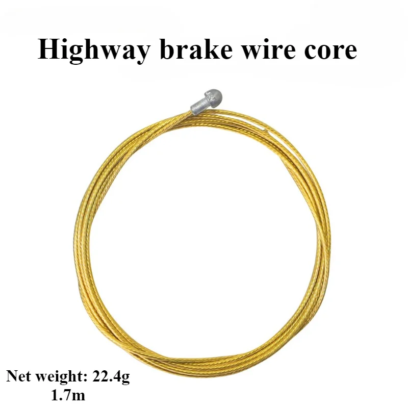 Gold Diamond Nano Grinding Wire Bicycle Braked Wires Stainless Steel Brakes Wired Core Inner Lined V Brake Cable Pull String