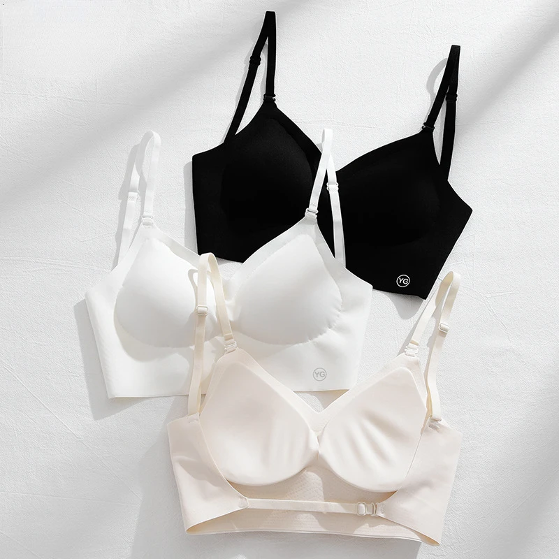 

Seamless Bra Wire Free Brassiere Adjustable Wireless Bras Women Underwear Female Push Up Padded Bralette Lingerie Intimates
