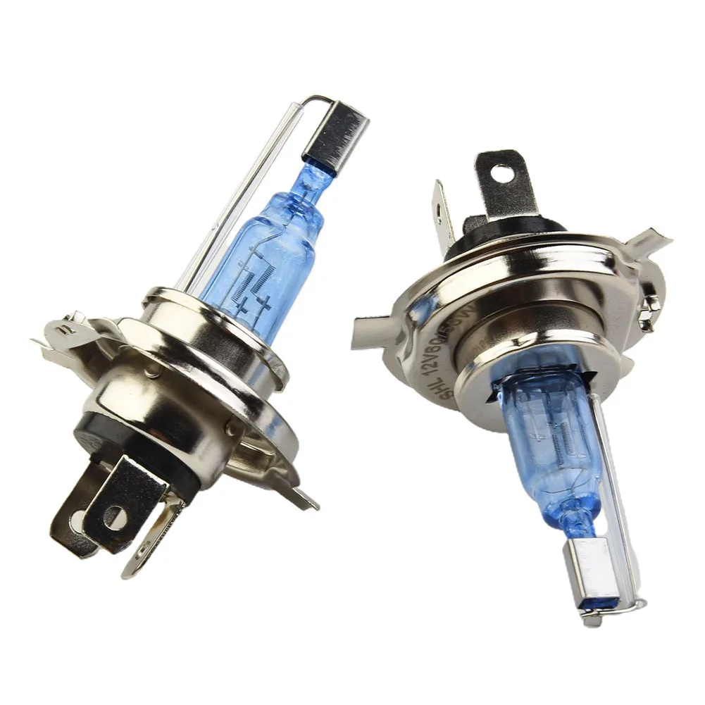 

2PCS Newest Super Bright 55W Car H4 12V Halogen Lamp Original Socket Auto Headlight Bulb White Car Accessories