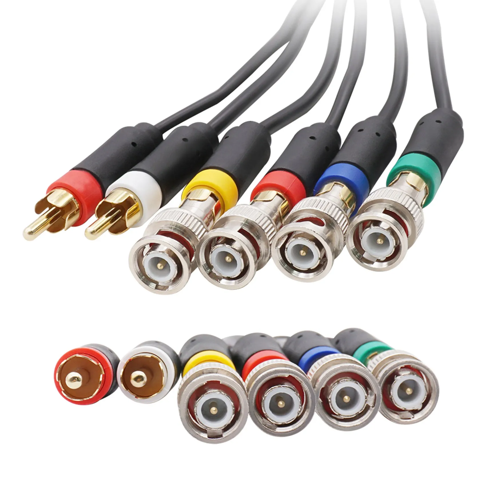 RGB/RGBS Cable for N64 SFC SNES NGC Video Consoles Composite Cable with Strong Stability