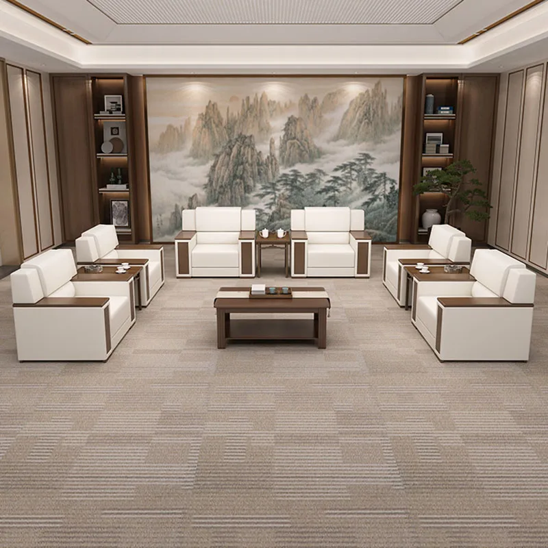 Corner Nordic Office Sofas Luxury Recliner Modern Floor Leather Individual Office Sofas Accent Bureau Meuble Furniture