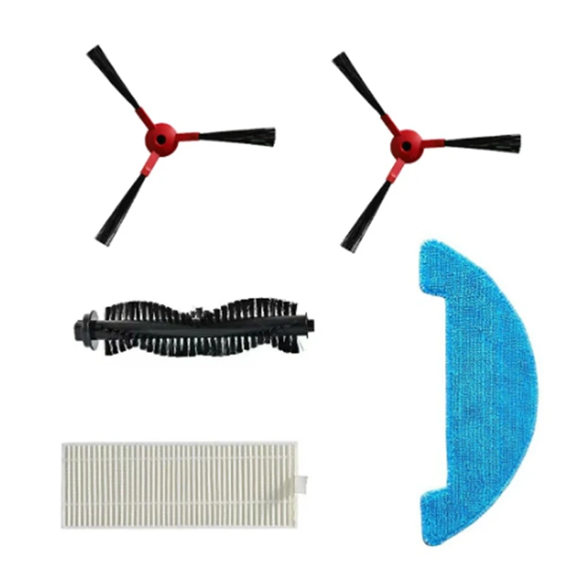 

Сменные аксессуары запчасти: основная щетка, фильтры, боковая щетка, ткань для швабры для робота-пылесоса 360 C50
