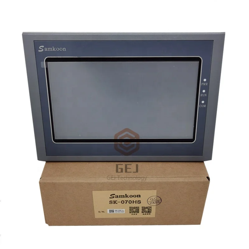 

7 Inch SK-070HS Samkoon HMI DC 24V Resolution 800*480 with Ethernet Touch Screen HMI