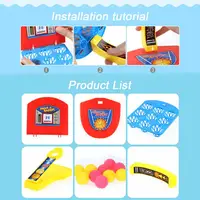 Mini Basketball Game Basketball Bouncing Game Parent-Child Interactive Competition Toy For Fun Kids Girls Children 2