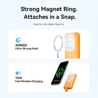 [CCC Certification] Vention Magnetic Power Bank 22.5W 10000mAh Portable 3C Powerbank 15W Wireless Fast Charger for iPhone 17 16 3