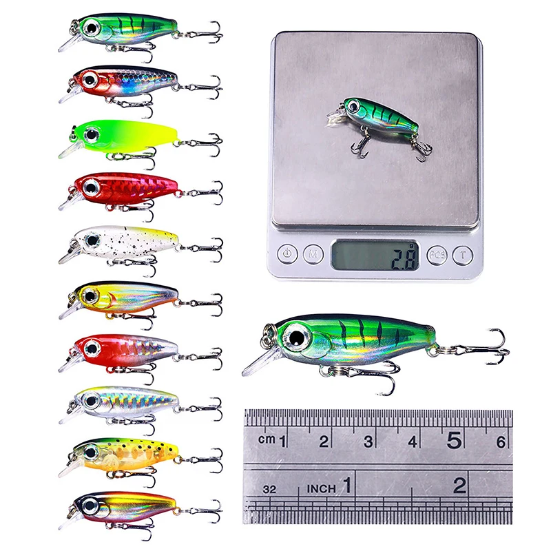 

3.8cm 2.8g Fishing Lure Crankbait Wobbler Lure Floating Crank Jerkbait Swimbait Artificial Hard Bait Fake Decoy Trout Bass Bait