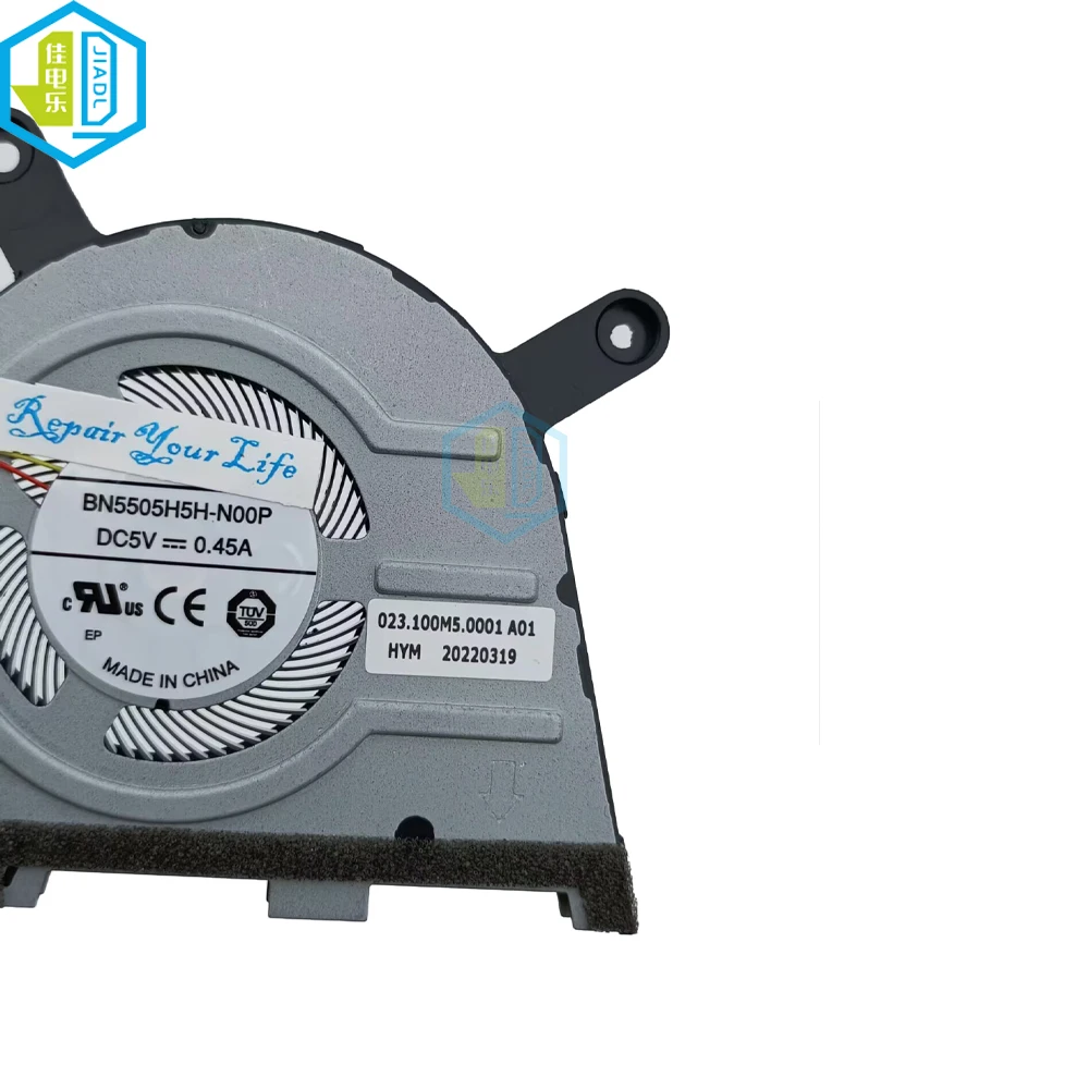 Ventilador para Notebook pc Refrigerador para Xiaomi Redmi Pro 14 Xma2008-ad bl Bn6505h5h-n01p 023.100m6.0001 Bn5505h5h-n00p - Imagem 5
