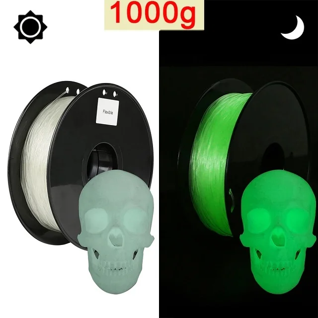 Flexible TPU 3D Printing Filament - Versatile Colors and 1.75mm Precision