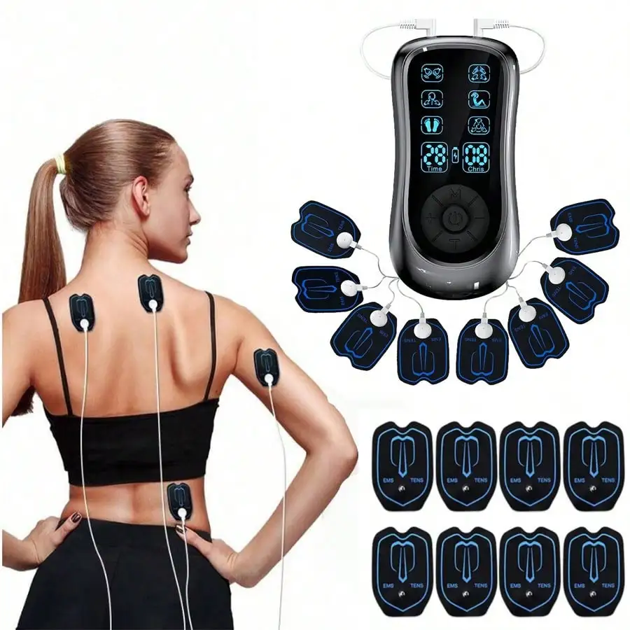 Electric Pulse Neck and Shoulder Massager for Relaxation Therapy