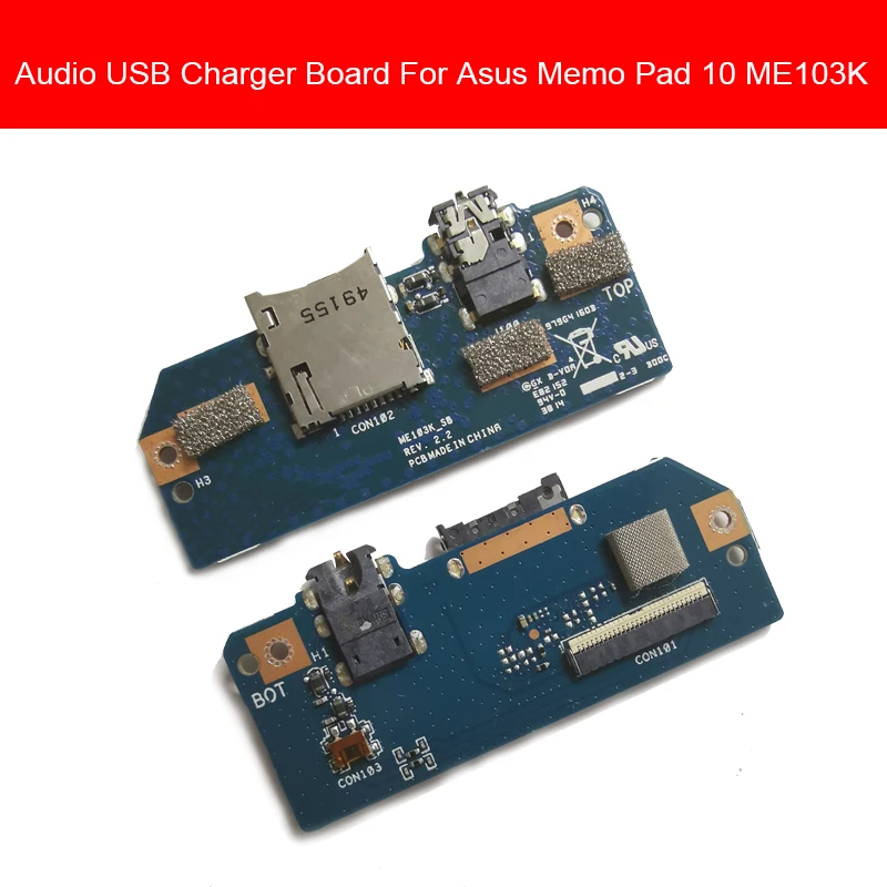 Nuova Scheda Jack Audio Per Asus Memo Pad 10 Me103K Jack Per Cuffie Flex Ribbon Cable Cuffie Porta Auricolare Parti Di Ricambio
